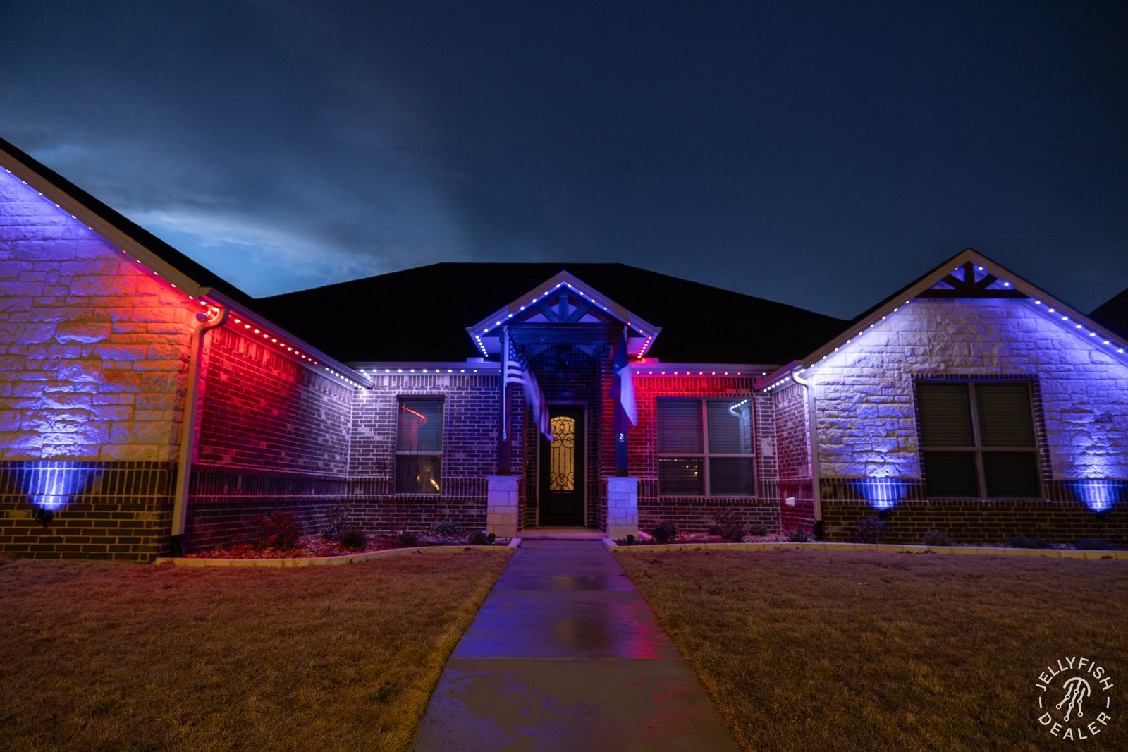 Curb appeal that lasts after sunset in Temperance. in Temperance, Michigan