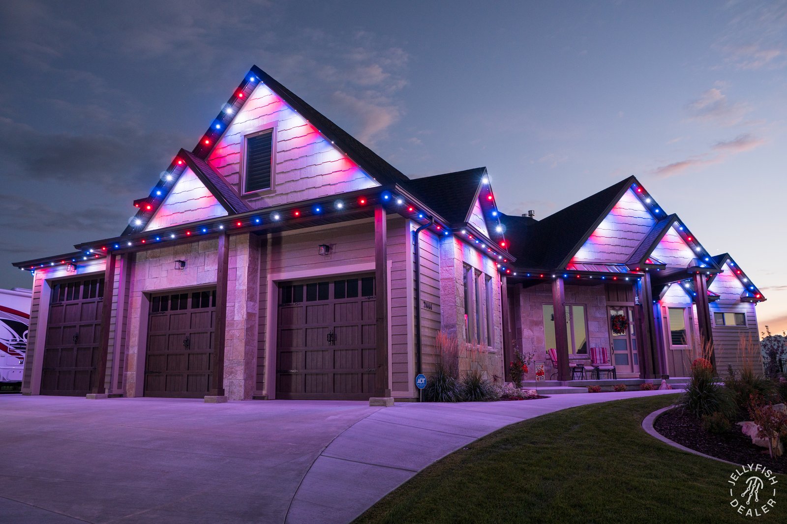 For homes in Grand Rapids that want year-round accent light. in Grand Rapids, Ohio
