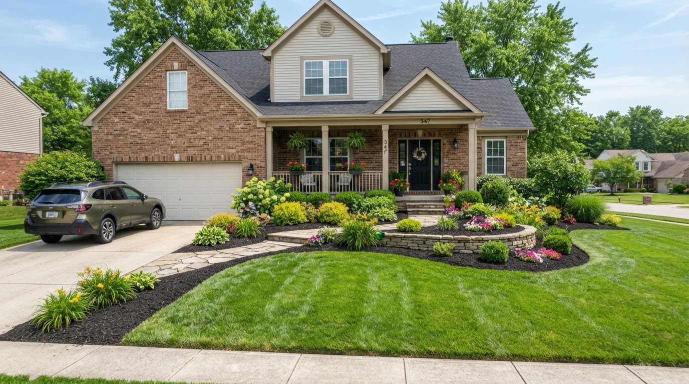 Yards in Bowling Green that look as good as the lights on them. in Bowling Green, Ohio