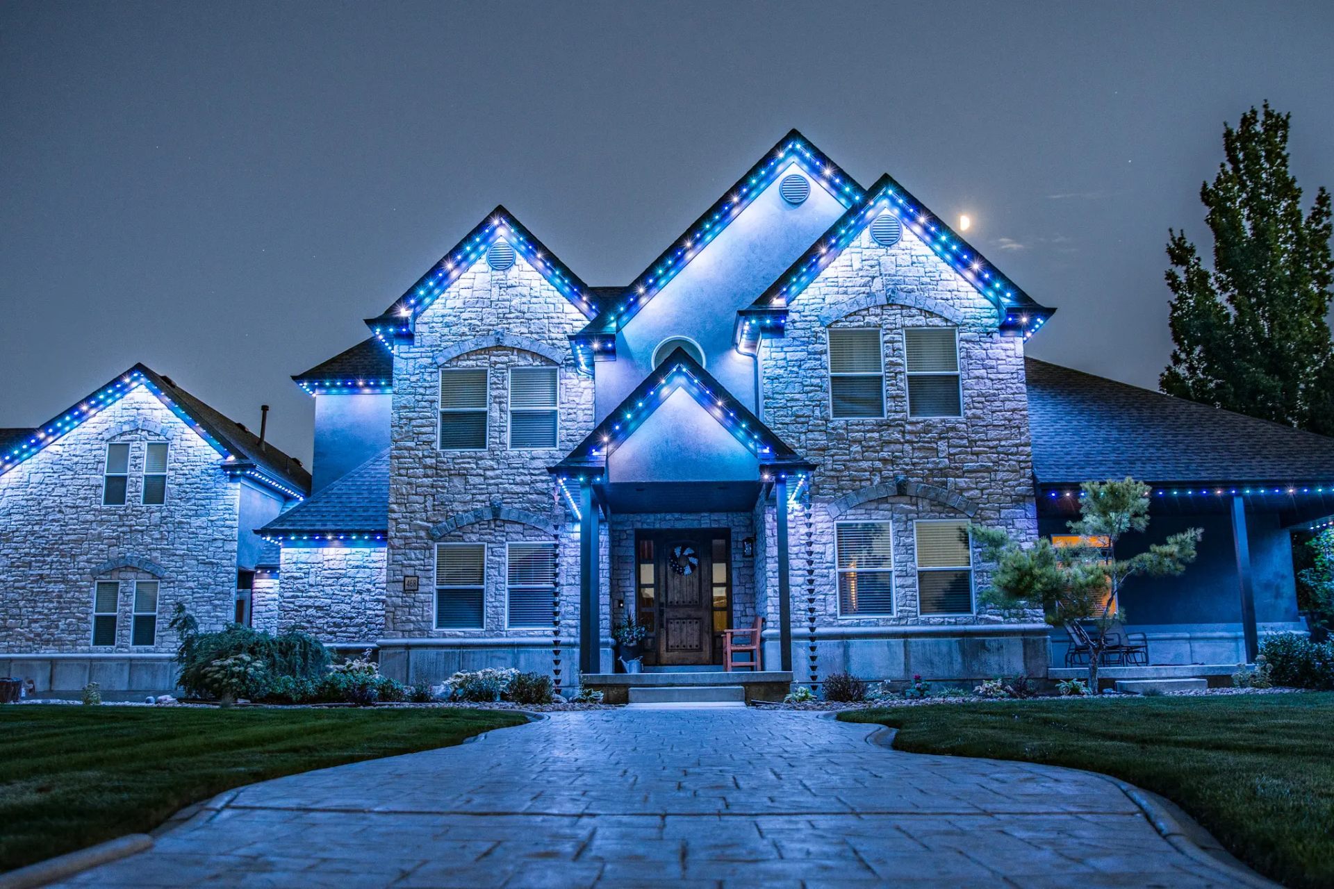 Cool Blue Facade