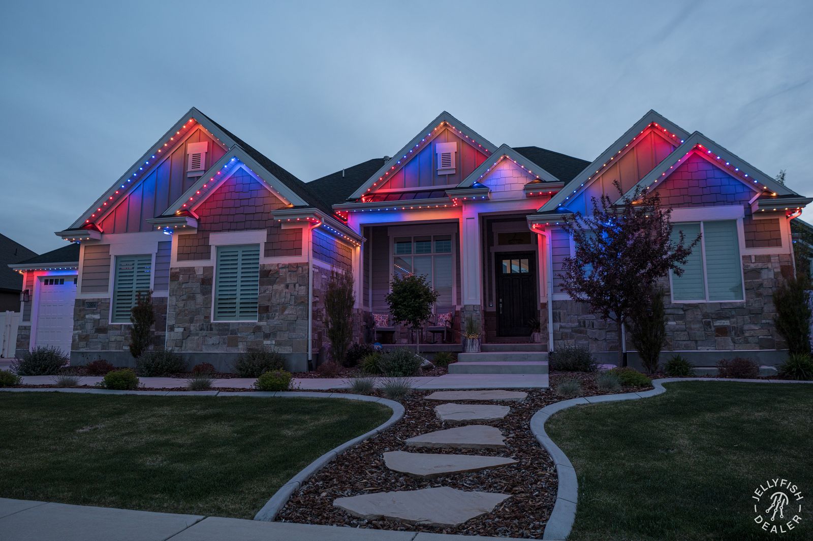 Homes we light in Woodhaven, Michigan