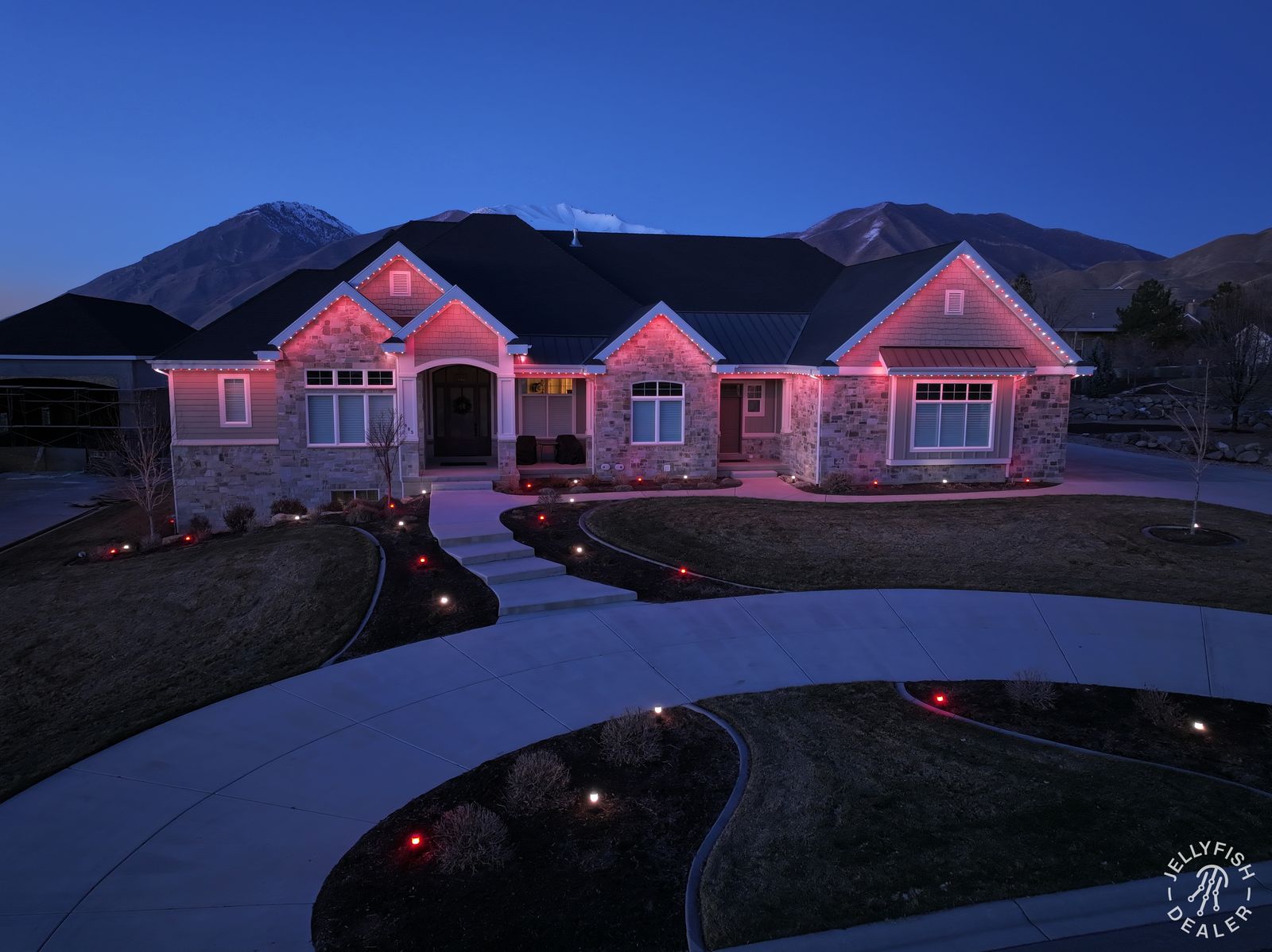 Homes we light in Riverview, Michigan