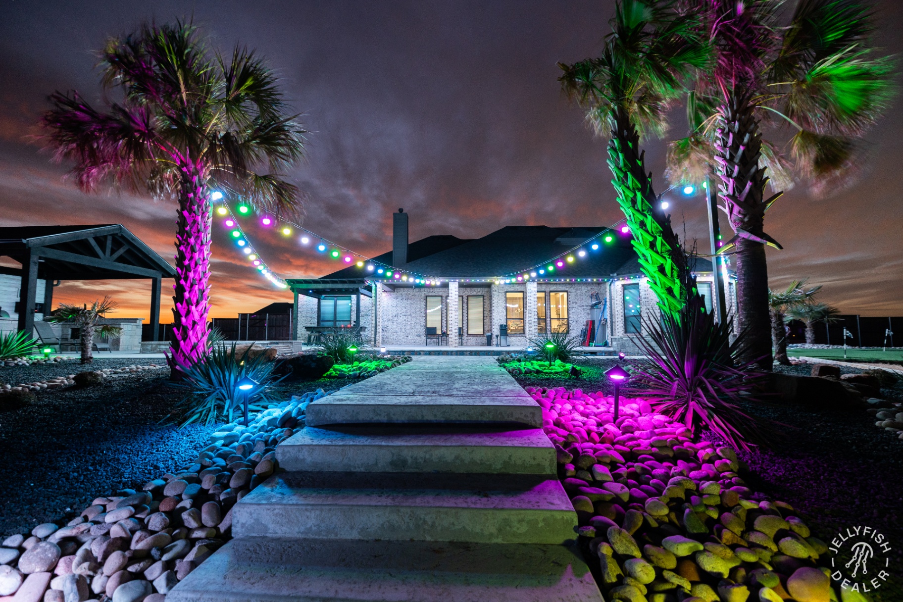 Full color landscape mix