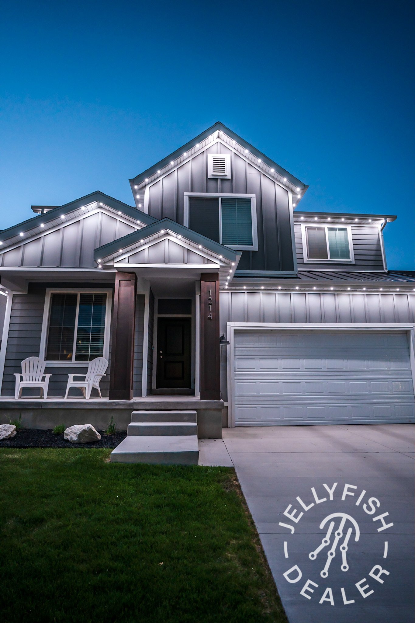 For homes in Tecumseh that want year-round accent light. in Tecumseh, Michigan
