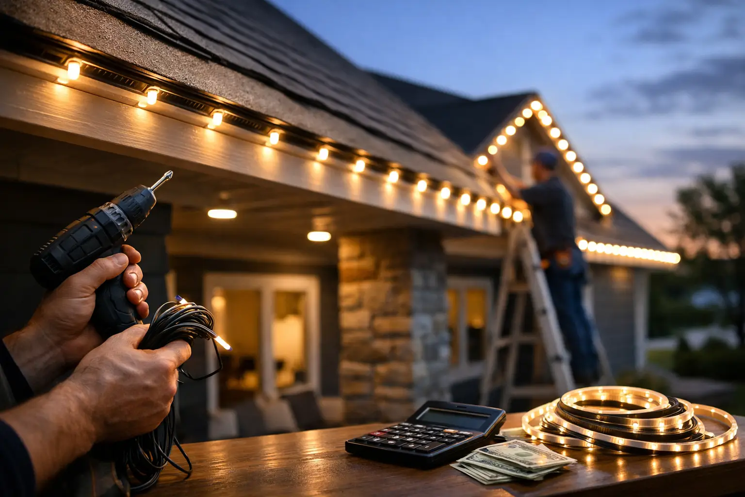Permanent Outdoor Lighting Installation Cost