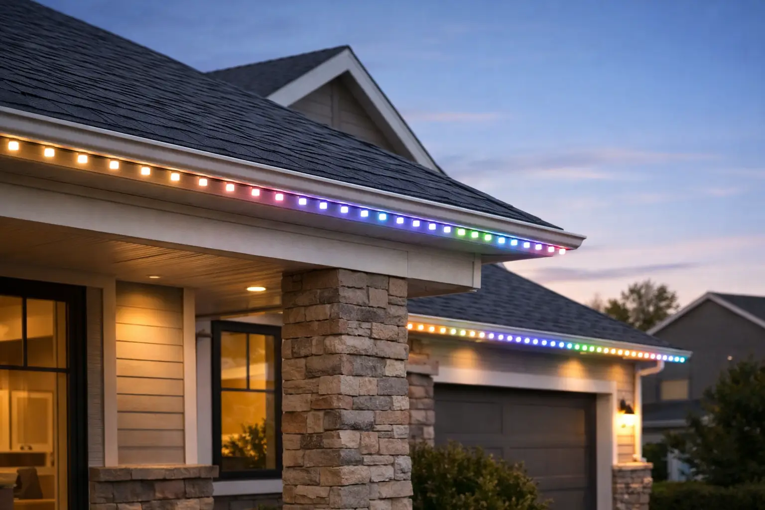 Best Permanent Roofline Lighting Options