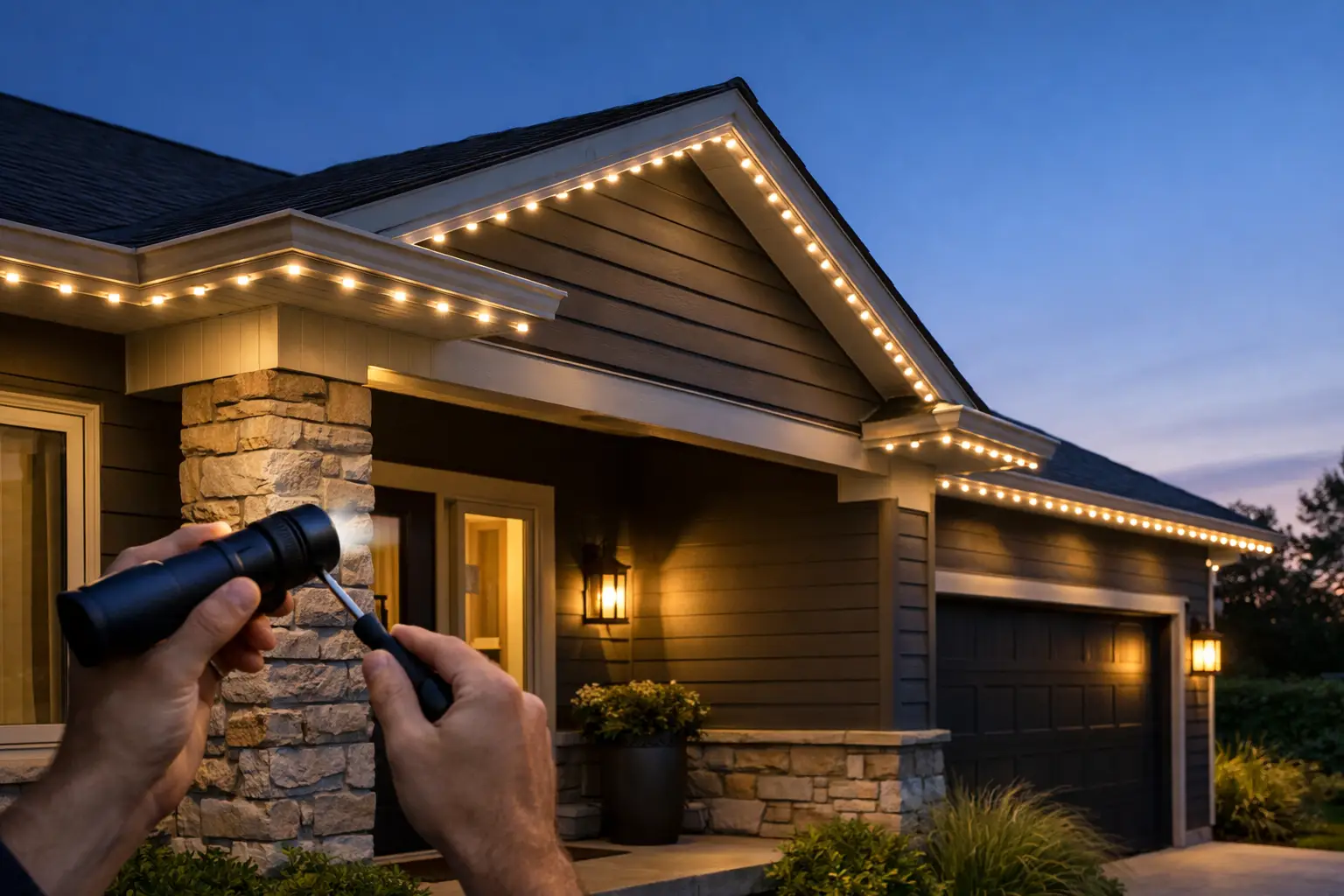 How to Install Outdoor Lighting on House