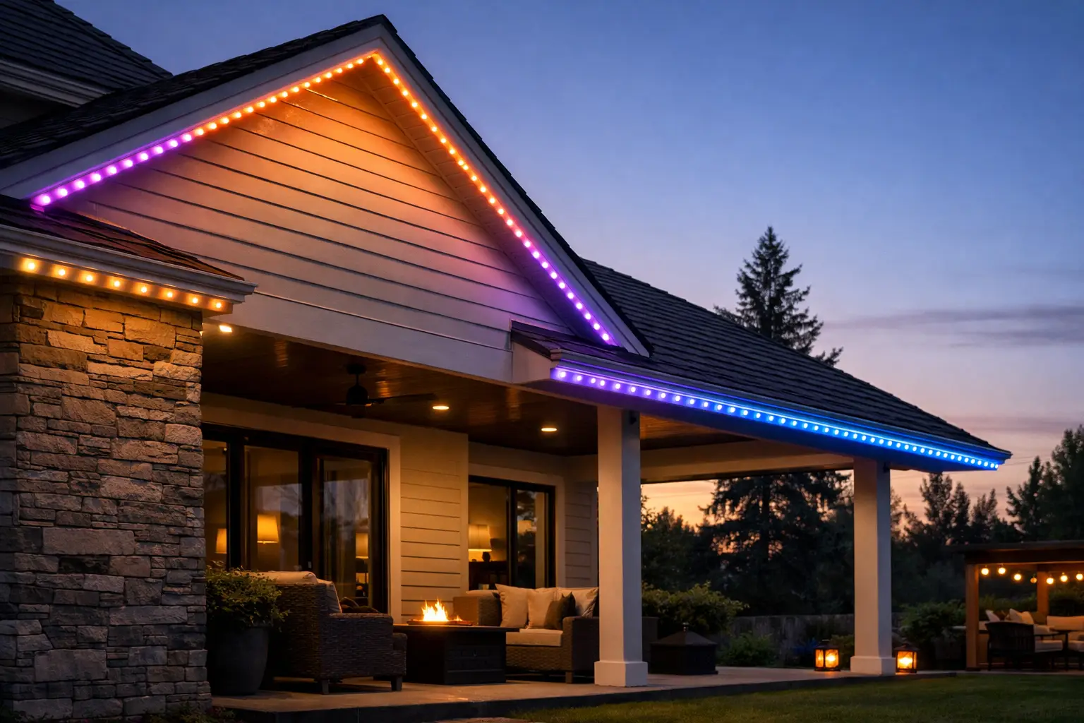 How to Set Up Govee Lights Outside