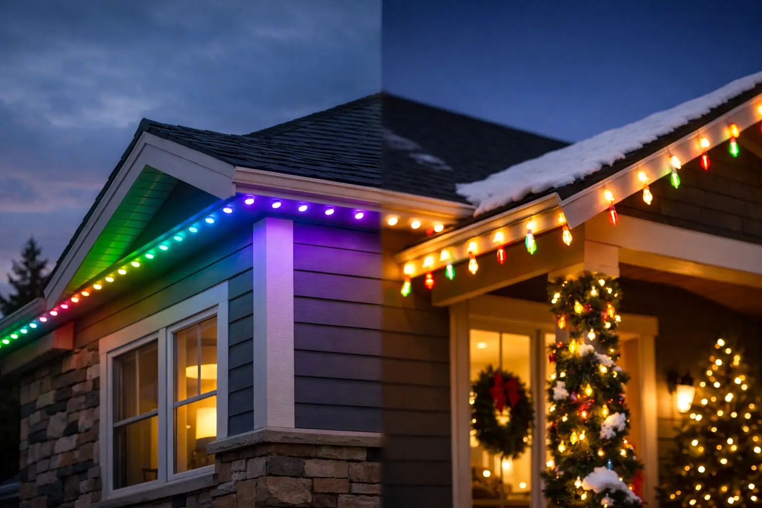 Jellyfish Lighting Versus Holiday Lights
