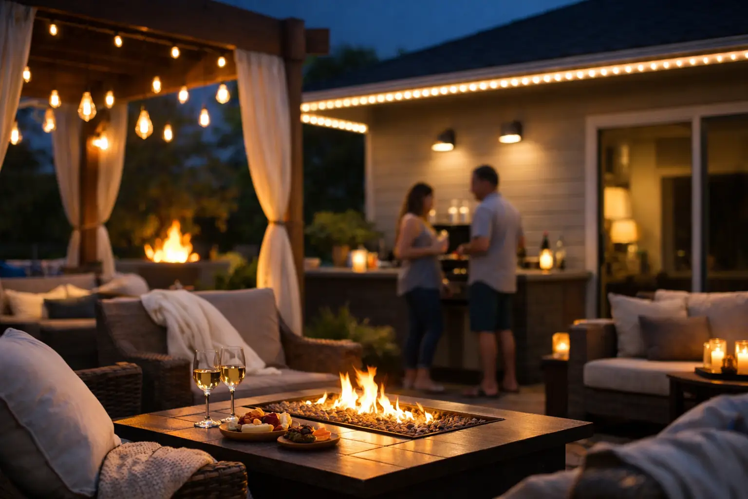 Patio Lighting for Entertaining That Works