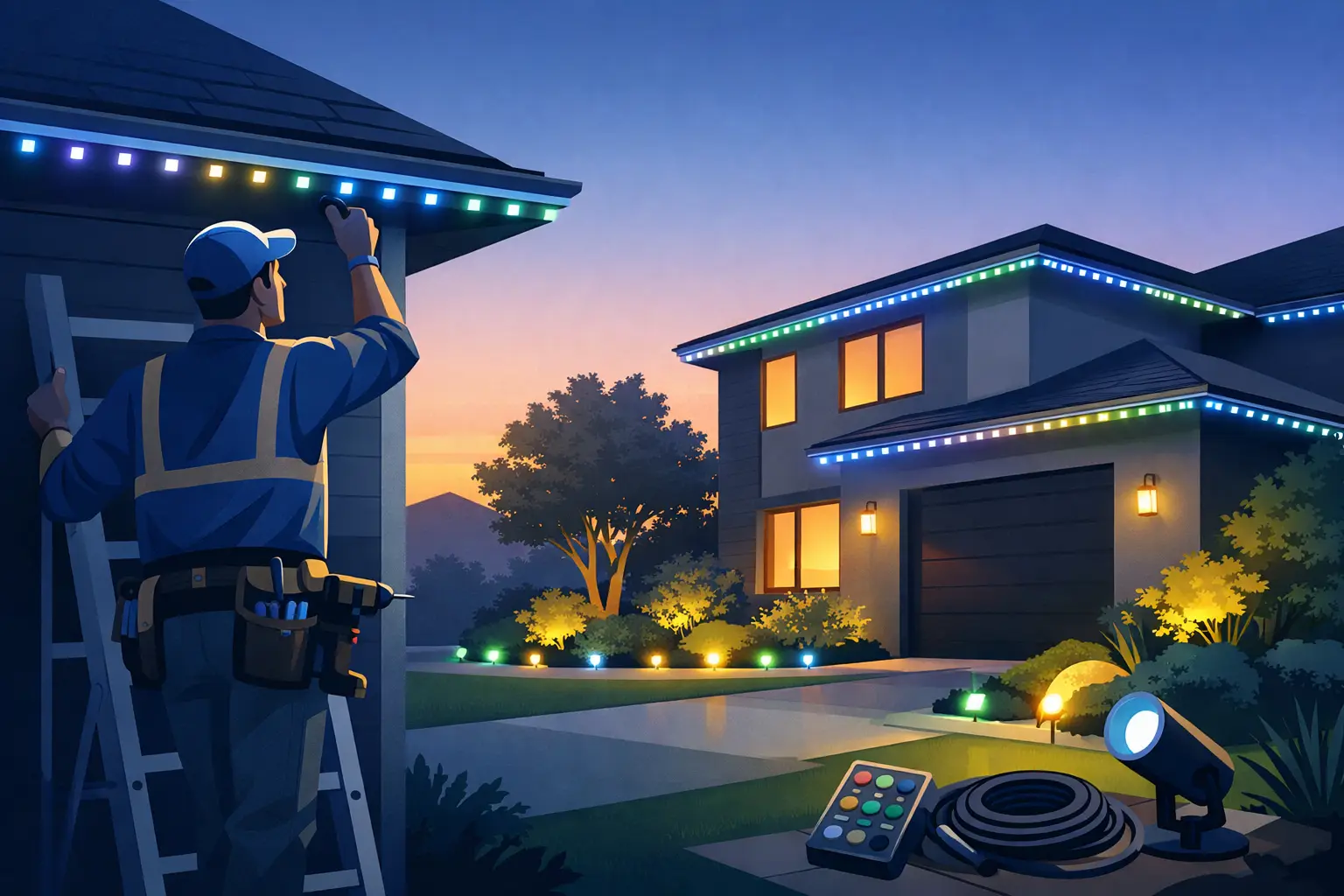 Why Hire a Licensed Outdoor Lighting Contractor